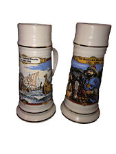 German Stein Illustrated by WF Crailsheim Vikings in America picture