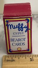 Vintage Tiny Deck Of Muffy Gypsy Bearot Playing Cards XG-82 picture