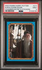 2002 Panini Harry Potter Albus Dumbledore Stickers PSA 9  picture