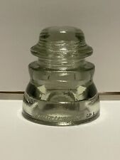 Vintage Armstrong DP1 15 50 Clear Glass Electrical Insulator Made in USA NICE picture