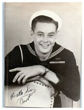 Handsome Young Man Sailor WWII 