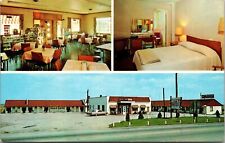 Postcard Hoover's Motel and Restaurant in Westville, Indiana~138 picture