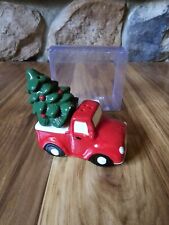 New Christmas Truck With Tree Salt And Pepper Shakers picture