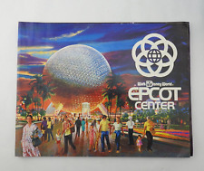 Vintage 1982 Walt Disney World EPCOT Center Booklet Souviner Guide Brochue Book picture