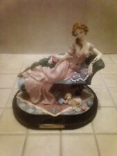Turtle King Giovanni Collection Lady in Pink Figurine Sculpture VINTAGE RARE  picture