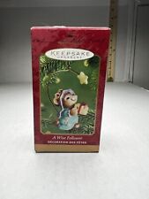 2001 Hallmark Keepsake Christmas Ornament A Wise Follower FAST Shipping picture