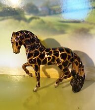 Custom Breyer Stablemate Hand Painted Giraffe Inspired Horse 🦒 picture