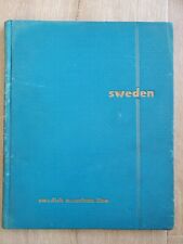 SWEDEN K.W. Gullers 1947 HC Ziff-Davis Swedish American Line Photography picture