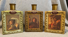 Vintage Jim Beam's Choice Kentucky Bourbon Bottle Decanter Edition VI Set of 3 picture