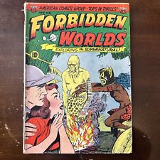 Forbidden Worlds #8 (1952) - PCH Golden Age Horror picture