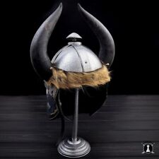 Conan The Barbarian Medieval Helmet Historical Barbarian Helmet With Diply Stand picture
