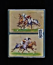 DURATONE 2 DECKS OF POLO PLAYING CARDS IN ORIGINAL BOX BY ARRCO PLAYING CARD CO. picture