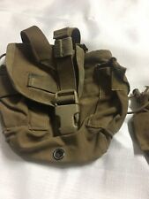 US Military COYOTE 1 QT Canteen Pouch MOLLE 1 Quart GP Pouch Missing snaps picture