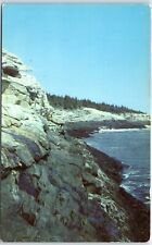 Granite cliffs on the Maine Coast, east shore, Pemaquid Point - Bristol, Maine picture
