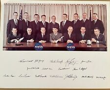 Official NASA ASTRONAUTS APOLLO Groups 1 & 2 Photo Neil Armstrong  Lithograph picture