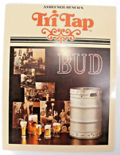 RARE 1980's Anheuser-Busch's Tri Tap Keg Advertising picture