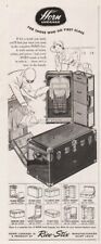 1949 Horn Luggage Rice Stix Mfg St Louis MO First Class Trunks Suitcase Print Ad picture