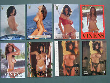 PETRA VERKAIK LOT OF (8)  WITH 2001 PLAYBOY WET & WILD AUTOGRAPH CARD picture