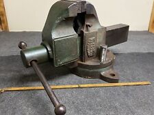 Vintage American Scale 3-1/2” Combination Swivel Base Vise All Original USA  picture