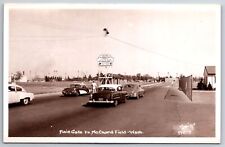 McChord Field Air Force Base~325th Fighter Group~HQ~NICE1956 Buick Special RPPC picture