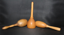 Vintage Wooden Sock Darning Eggs (3) picture