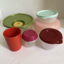 Vintage Tupperware Lot of 6 pieces odds and ends picture