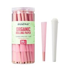 Colorful Pre Rolled Cones, 50 Pack King Size Preroll Cones Rolling Papers picture