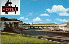 SPOKANE, Washington Postcard NEWBY'S MOTEL Highway 10 Roadside c1950s Unused picture