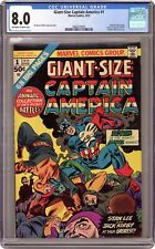 Giant Size Captain America #1 CGC 8.0 1975 3866379003 picture