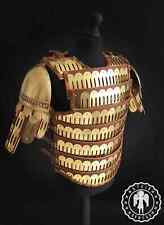 Byzantine lamellar klibanion medieval armour with pauldrons. Hand forged brass. picture