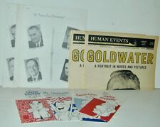 Lot 12 Items Promoting Republican Barry Goldwater For President In 1964 Unused picture