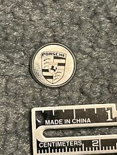 Vintage Round Porsche Crest Hat Lapel Pin  picture