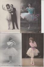 DANCING BALLET 250 Vintage Postcards mostly pre-1940 (L5689) picture