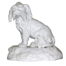 Early 20th Century German Porcelain Model of a Bolognese Dog picture