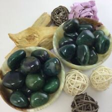 MeldedMind One (1) Green Fuchsite Tumble 2 Sizes Natural Green Crystal 284 picture
