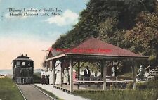 MI, Hamlin Lake, Michigan, Interurban Railroad Station at Sauble Inn picture