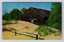 Freeport ME-Maine, Original Old Farm Barn, Vintage Postcard picture