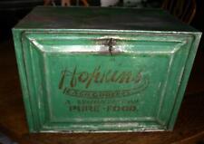 RARE Antique LEWISTOWN MONTANA Mercantile BREAD BOX Advertising HOPKINS GROCERS picture
