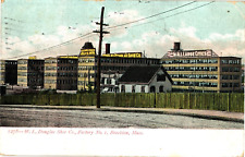 W. L. Douglas Shoe Company Factory Brockton MA Undivided Postcard c1905 picture