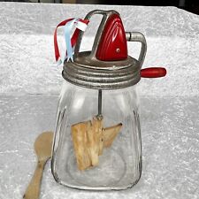 Vintage Farm Master SCC Butter Churn And Wooden Spatula picture