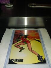 1996 Fleer Skybox DC Comics Marvel Sparrow #4 Amalgam Trading Card picture