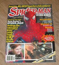 STARLOG MOVIE MAGIC presents SPIDER-MAN & OTHER COMIC HEROES MAGAZINE SMALLVILLE picture