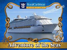 ROYAL CARIBBEAN ADVENTURE OF THE SEAS CRUISE SHIP PHOTO MAGNET 4 X 3 INCHES picture