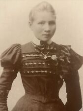CDV Photo of Unique Looking Victorian Era Woman picture