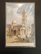 1908-Old Postcard Holy Land Jerusalem - Church of the Reedemer picture