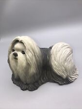 1985 Sandra Brue Sandcast Dog  6” Tall 10” Long 6” Wide 5lbs picture