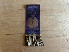 1890 Holy Trinity Ribbon McSherrytown, PA R.C.B.A. Antique Vintage Help picture