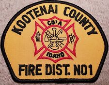 ID Kootenai Idaho Fire District No 1 Shoulder Patch picture