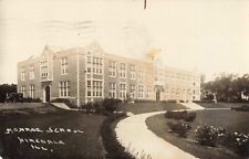 Monroe School Hinsdale Illinois IL 1931 Real Photo RPPC picture