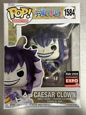 Funko Pop Caesar Clown #1584 C2E2 Shared Sticker Exclusive One Piece In Hand picture
